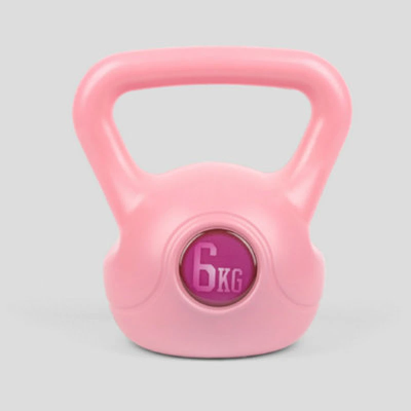 Image of Phoenix Fitness 6Kg Pink Kettlebell For Beginner Strength And Conditioning Workouts