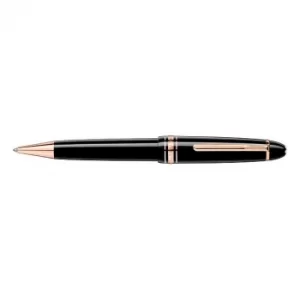 Image of Mont Blanc Meisterstuck Red Gold-Plated Legrand Ballpoint Pen