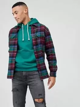 Image of Levis Jackson Worker Checked Overshirt - Multi, Size L, Men