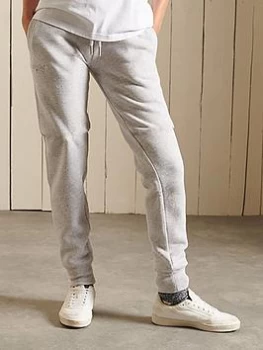 Image of Superdry Embroidered Vintage Logo Jogger - Grey, Size 8, Women