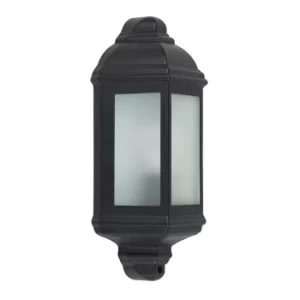Image of Banbury IP44 Wall Mounted Lantern in Black