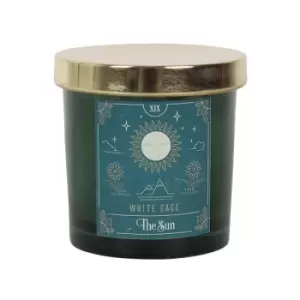 Image of The Sun Tarot White Sage Scented Candle