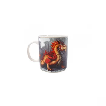 Image of Golden Mountain Dragon Mug