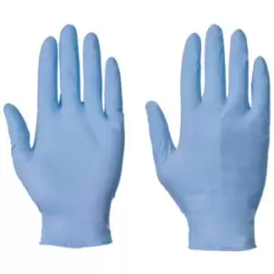 Image of Slingsby Blue Nitrile Powder Free Disposable Gloves