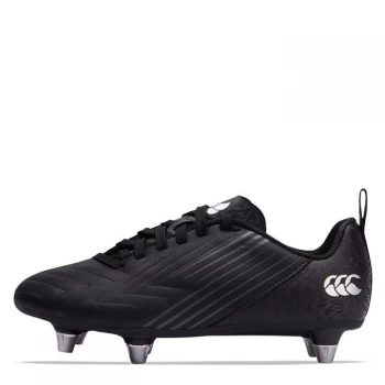 Image of Canterbury Speed 3.0 Junior SG Rugby Boots - Black/Grey