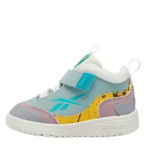 Image of Reebok Weebok Storm X Shoes - Seaside Grey / Always Yellow /