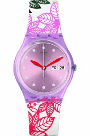 Image of Swatch Summer Leaves Watch GP702