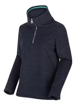 Image of Regatta Solenne Quarter Zip Fleece - Navy, Size 20, Women