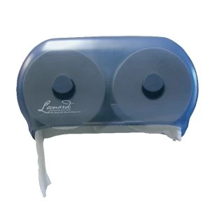 Image of Leonardo Versatwin Toilet Roll Dispenser Blue DSTA06