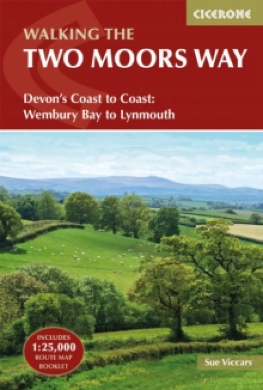Image of The Two Moors Way : Devon's Coast to Coast: Wembury Bay to Lynmouth Paperback / softback