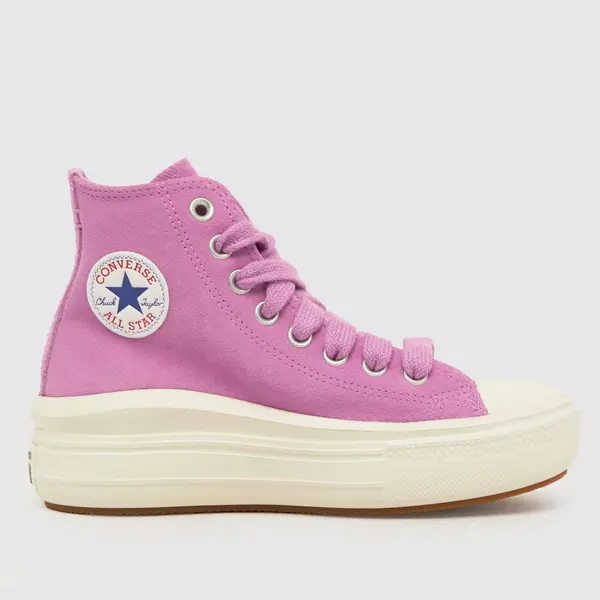 Image of Converse purple all star hi move Girls Youth Trainers