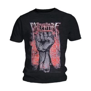 Image of Bullet For My Valentine - Riot Unisex XX-Large T-Shirt - Black