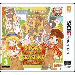 Image of Story of Seasons Trio of Towns Nintendo 3DS Game