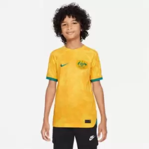 Image of Nike Home Match Shirt 2022 2023 Juniors - Green