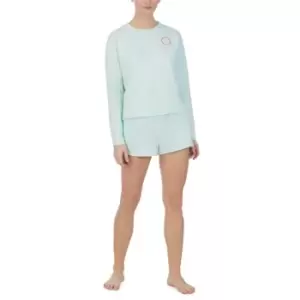 Image of DKNY Long Sleeve Pyjama Set - Green