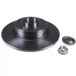 Image of Brake Discs ADZ94334 by Blue Print Rear Axle 1 Pair