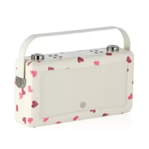 Image of View Quest Hepburn Voice Speaker Emma Bridgewater Pink Hearts