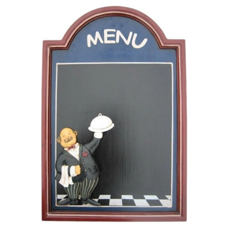 Image of Minster Waiter Menu Blackboard - L3 X W40 X H60 Cm