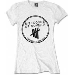 Image of 5 Seconds of Summer Derping Stamp White Skinny: Small