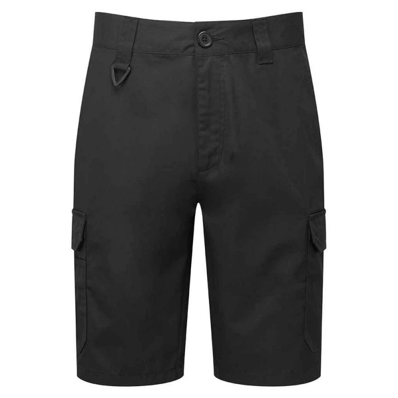 Image of Premier Premier Men Cargo Shorts in Black Size: X-Small Black XS Male 5063238632141