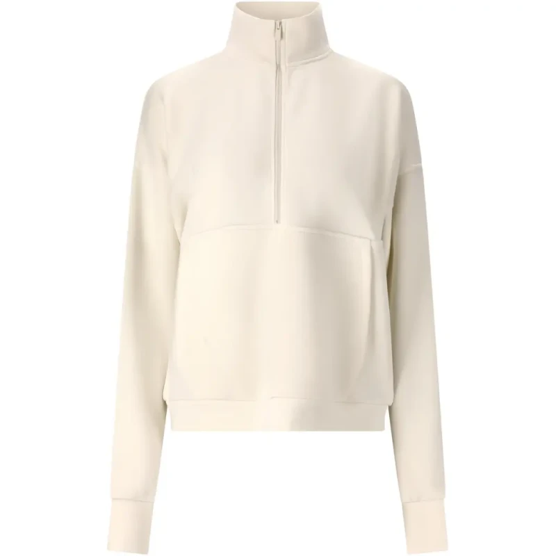 Image of Athlecia Womens half-zip sweatshirt Athlecia Jillnana Beige Female 46