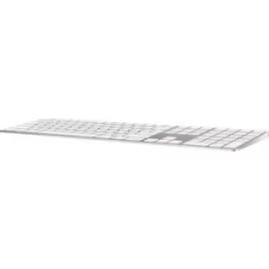 Image of Apple Magic Keyboard Bluetooth Keyboard White Numeric keypad, Rechargeable