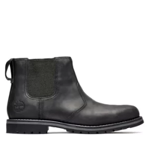 Image of Timberland Larchmont Chelsea Boot For Men In Black Black, Size 8