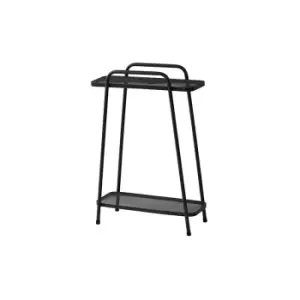 Image of Modern Plant Stand 2 Shelf Tall