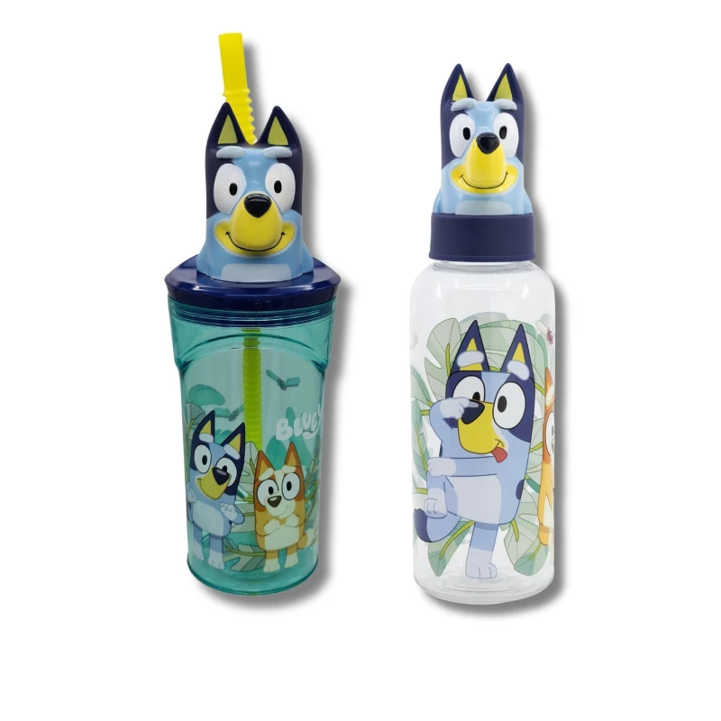 Image of Bluey Bluey Bottle Set Blue