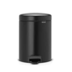 Image of Brabantia newlcon 5L Pedal Bin - Black