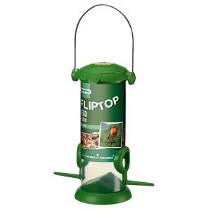 Image of Westland Flip Top Plastic & steel Seed Bird feeder