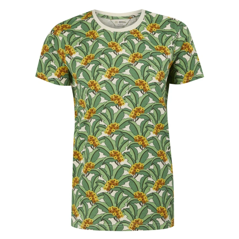 Image of Regatta Orla Kiely Tee - Green Green 16
