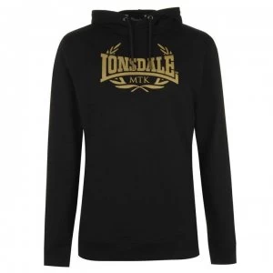 Image of Lonsdale MTK Pro Range Hoodie Mens - Black/Gold