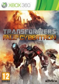 Image of Transformers Fall of Cybertron Xbox 360 Game