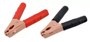 Image of AMiO Battery charger crocodile clips 01732