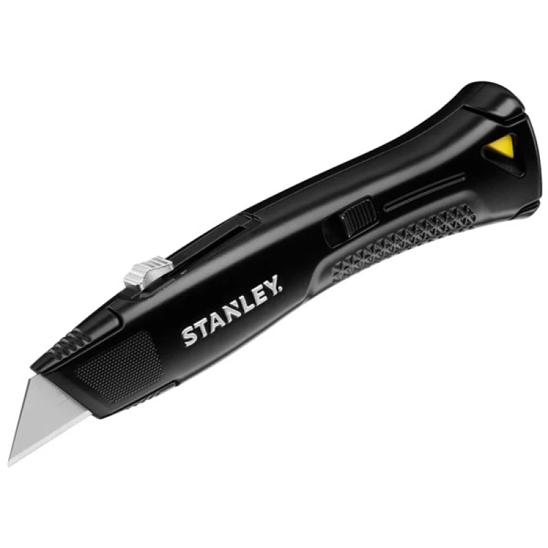 Image of Stanley Hand Tools Heavy Duty Retractable Trade Knife (Silver) in Silver Silver Unisex