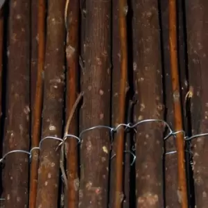 Image of 1m High 3m Wide Willow Garden Screening / Fencing