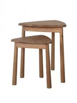 Image of Hudson Living Wycombe Nest Of Tables- Oak