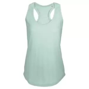 Image of SOLS Womens/Ladies Moka Plain Sleeveless Tank Top (XL) (Jade)