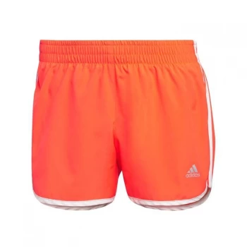 Image of adidas M20 Short Ladies - App Solar Red / White