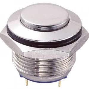 Image of TRU COMPONENTS GQ16H 10JN Tamper proof pushbutton 48 Vdc 2 A 1 x OffOn IP65 momentary