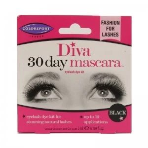 Image of Colorsport Diva 30 Day Mascara - Eyelash Dye Kit - Black