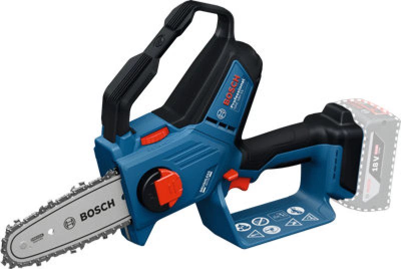 Image of Bosch Professional Cordless Brushless Pruning Chainsaw 15Cm Gke 18V-15 Bare Tool