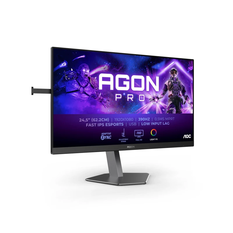 Image of AOC AGON AG256FS IPS Full HD 390Hz 1ms Height Adjustable Gaming Monitor AG256FS Black