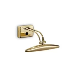 Image of Mirror 2 Light Indoor Wall Light Gold, G9