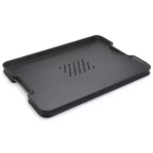 Image of Joseph Joseph Cut & Carve Plus Chopping Board Black Large