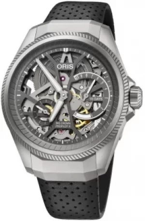 Image of Oris Watch Big Crown ProPilot X Calibre 115 Skeleton Leather