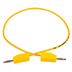 Image of PJP 214-25-J 2mm Quality Test Lead 250mm Yellow