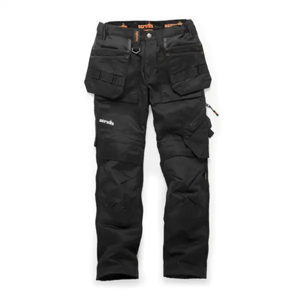 Image of Scruffs Womens Trade Flex Holster Trousers Black - 20L
