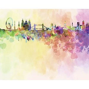 Image of ohpopsi London Wall Mural Multi 14.4m L